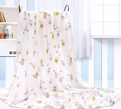 Musselina animal Gauze Blanket da jarda 110GSM de Gauze Muslin Fabric By The do dobro da cópia