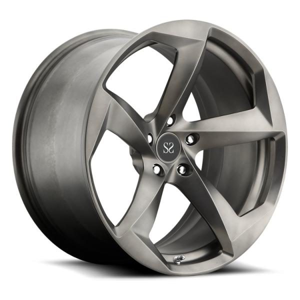 Customized Red 2-PC Forged Alloy Rims For BWM X5  / Rim 22 Alloy Car Rims