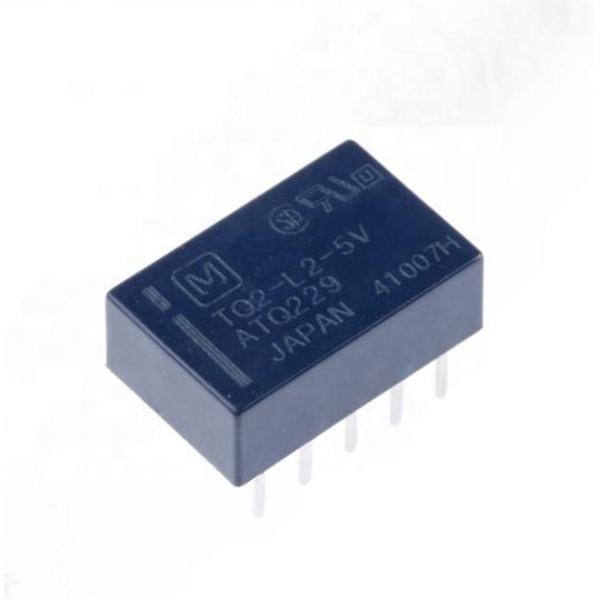 TQ2-5V TQ2-DC5V TQ2-5VDC ATQ209 señal DIP Relé 1A10 pies 5VDC a través del agujero