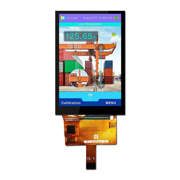 3,5 affichage de pouce 320x480 TFT avec le module lisible d'affichage à cristaux liquides de TFT de lumière du soleil de moniteur de Pcap