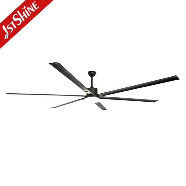Home Hotel Office 100 polegadas ventilador de teto com lâmpada LED e controle remoto de 1stshine