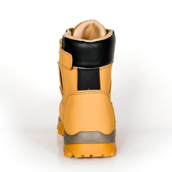 Factory Australia Safety Boots Made of Genuine Leather CE Composite Toe Mesh Lining Material Non Metal Protection