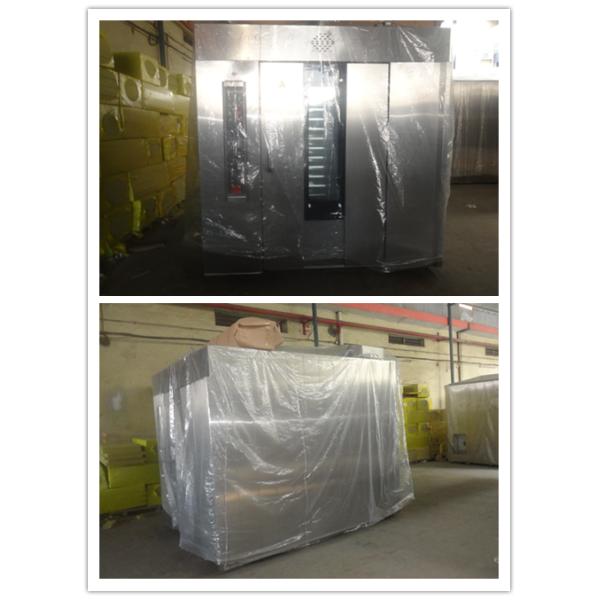 Diesel / Gas / Electric Rotary Baking Oven 12 - 64 Trays Trolley Commercial Kitchen Oven