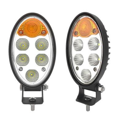 Tracteur à chariot élévateur 36W Feuillère LED universel Feuillère de virage Feuillère de travail LED ovale