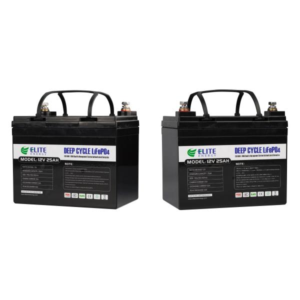 OEM 25Ah Lithium Iron LFP 12V LiFePO4 Battery with Built In BMS