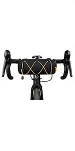 Bike Handlebar Bag, Multifunctional Mountain Bike Crossbar Front Bag Road Bike Basket Bicycle Frame Bag Waist