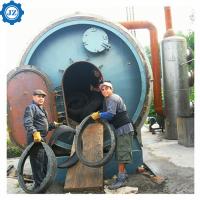 8 ton Per Day Small Scrap Tyres Recycling To Fuel Oil Production Equipment