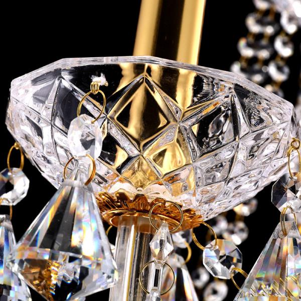 Gold tiny crystal chandelier Lighting Fixtures For Home Project Pendant Lamp （WH-CY-157)