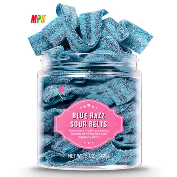 Colorful Liquorice Sour Strips Candy Fruity Flavor Chewy And Fizzy Sweets