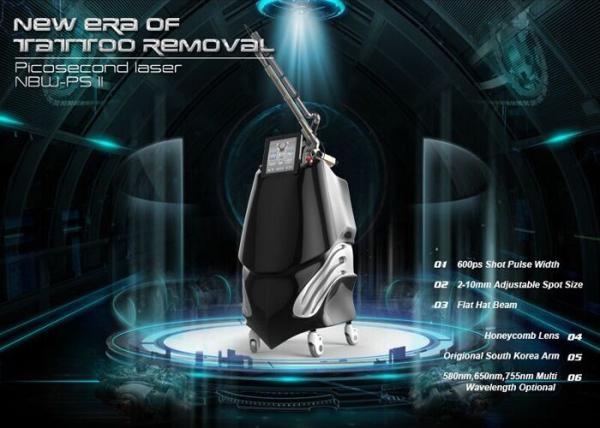 Hot sale advanced 600 ps tattoo removal picosecond pico laser machine for tattoo removal