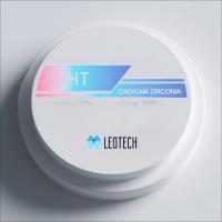 HT High Opacity Zirconia Block for Veneers / Inlays / Onlays White Shade CAD/CAM Milling Disc 98x25mm