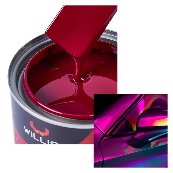Blue Fast Drying Solid White 1K Base Auto Refinish Paint Metallic Blue Car Paint 	Spray Primer Metallic Auto Paint Color