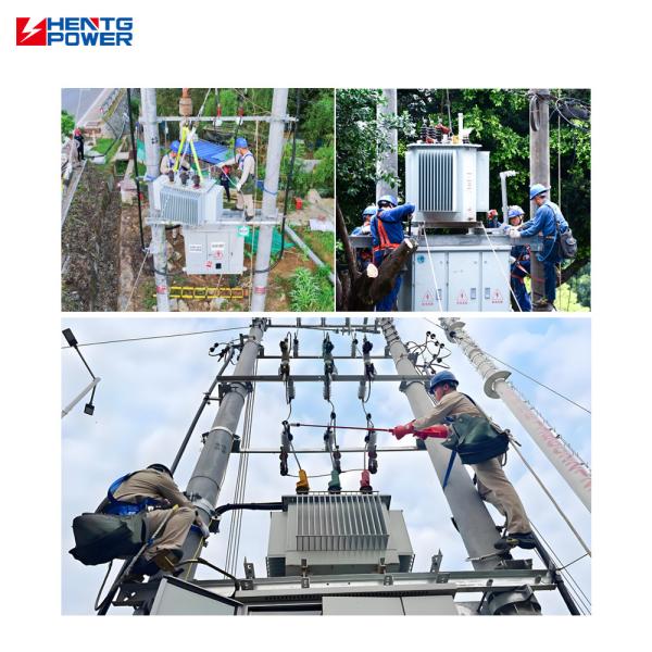 Three Phase Oil Immersed Transformer 400kVA 800kVA-2500kVA Step Down Power Transformer