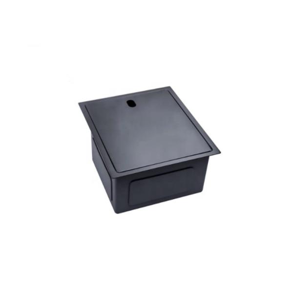 царапина шара PVD кухонной раковины одного 90mm Innner Undermount устойчивая