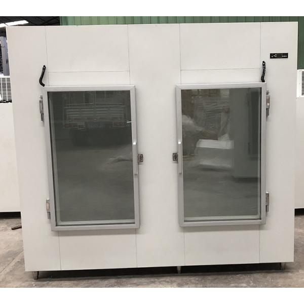 Glass Door Ice Merchandiser Cold Wall Supermarket Ice Bags Freezer