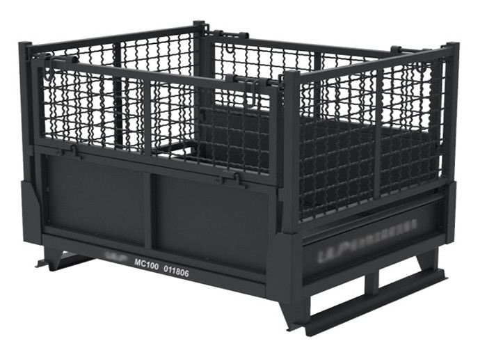 Lockable Stackable ячеистой сети хранения паллета сплетенное клеткой взаимо-