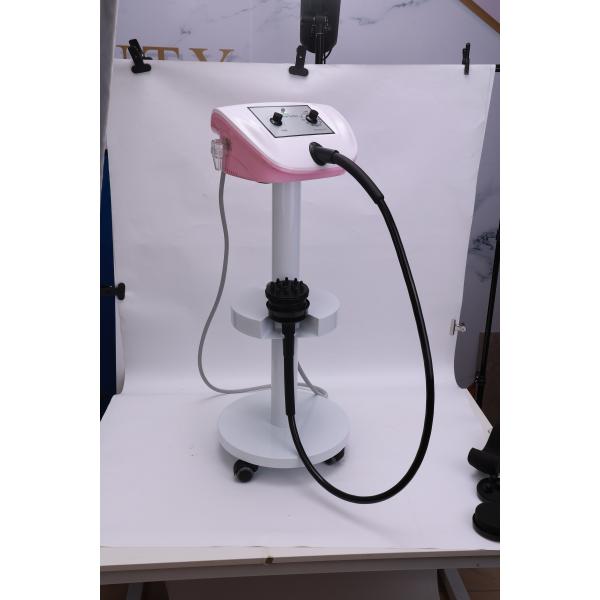 2024 2 in 1 pink G8 Vibration Body Massage Vacuum Heating Slimming Machine with Stand