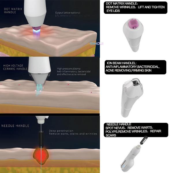 Máquina de beleza de plasma fracionado de CO2 para remoção e esterilização de acne