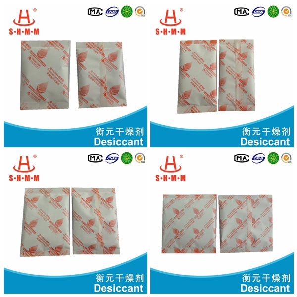Copper Parts Transport Container Desiccant Bags , 165g Adsorbent Type Superdry Desiccant