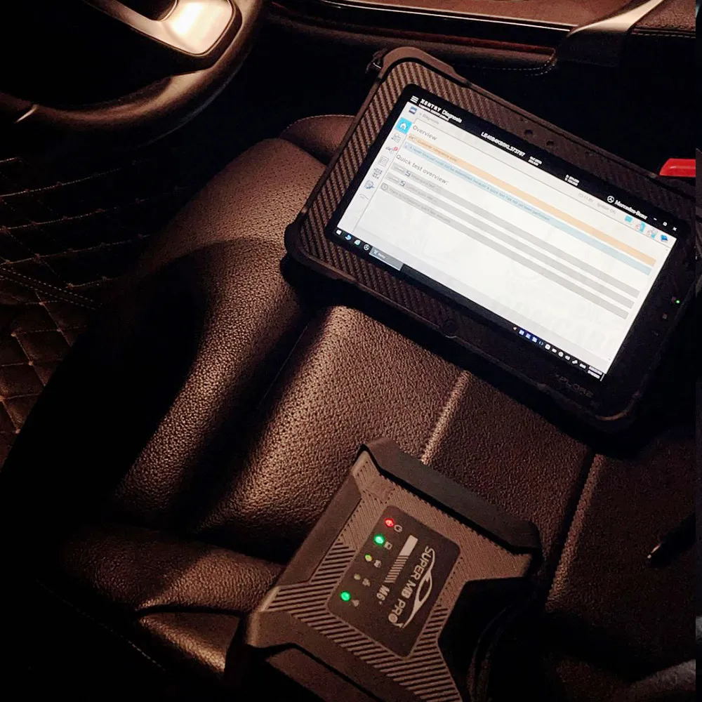 Ноутбук CFC2+Super MB Pro M6+ Диагностический инструмент Полный пакет для Benz Диагностический инструмент Поддержка для BMW Aicoder и E-SYS