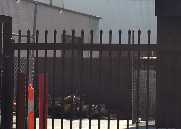 Spear Top Fence, Hercules Fence, Top Spear Fence, Pressed Top Steel Fence Coated at black 2100mm x 2400mm
