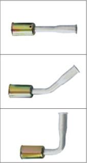 #6 #8 #10 #12 Quick joint with iron jacket/Straight 45° 90°Shape / auto air conditioning hose fitting