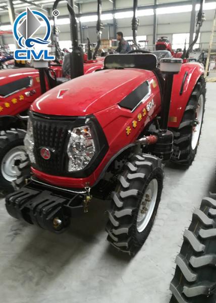 CIVL1000/100HP/2300r/min Farmer Tractor 4 Wheel Drive Tractors Red Color