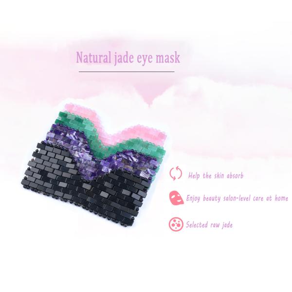 Crystal Jade Rose Quartz Eye Care Sleep Eye Mask For Face Improve Your Overall Well-being