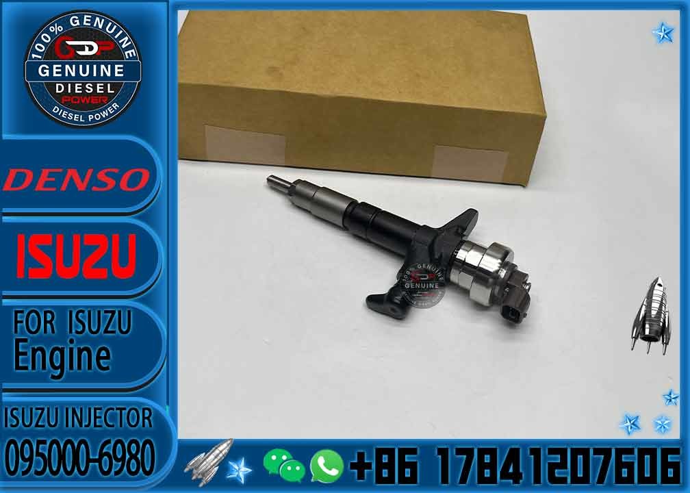 Оригинальный новый 4JJ1 Dmax 3.0L 095000-6980 Инжектор 8-98011604-5 8-98011604-1 Для Isuzu 4JJ1