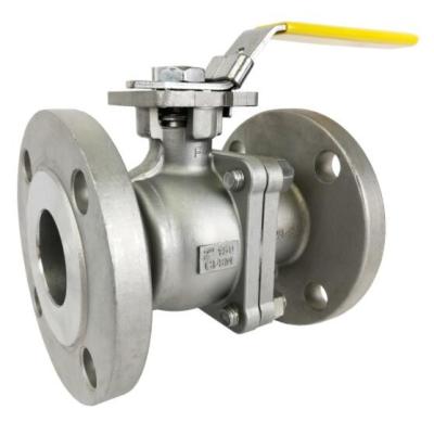 Flutuação de aço inoxidável do petróleo e gás da válvula de bola de CF3M DN65 150LB