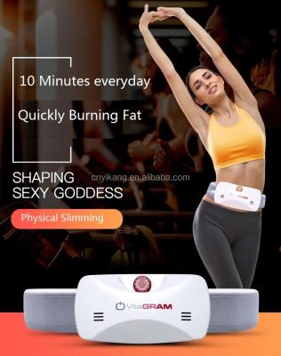 High Frequency Remote Controlled Embossed Leather Belt with Heat Function and 3 Temperature Levels at 50-60Hz