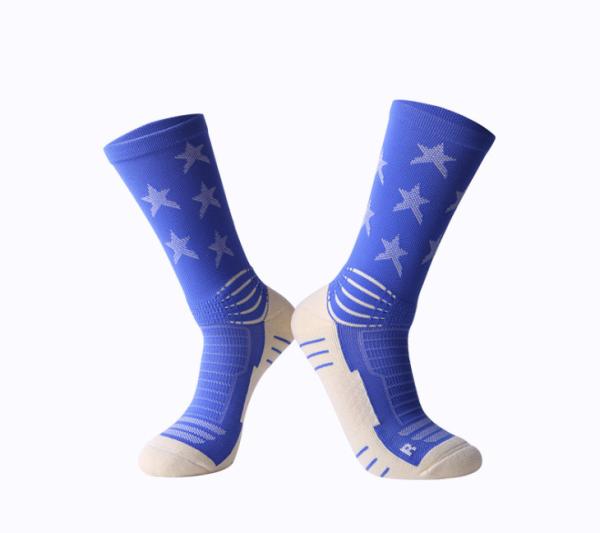 Custom Cushioned Basketball Socks Compression Sports Socks for Outdoor Activity
