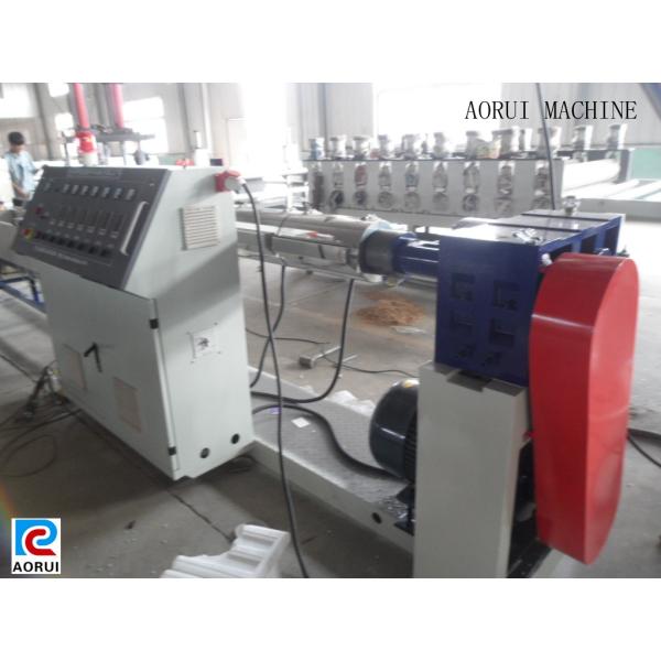 PET Plastic Granulating Machine Fully Automatic Single Screw CSA