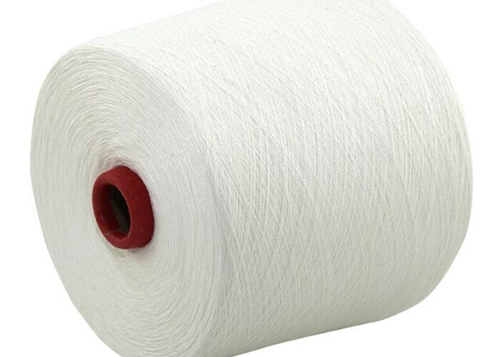 Dyed Combed Pure Cotton Yarn , CVC Cotton Cone Yarn For Knitting Gloves