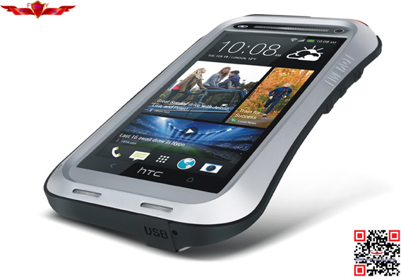 Hot Selling Aluminum Dirtproof/Shockproof/Waterproof Case For HTC One Max Gift Box Yes