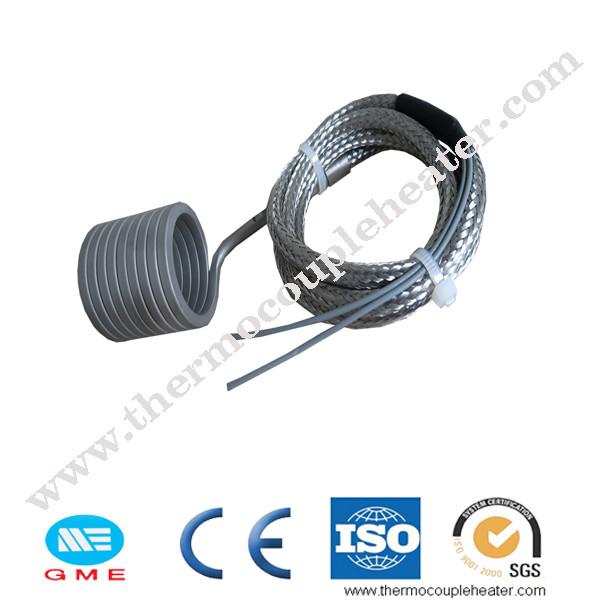 Spring Hot Runner Coil Heaters Stainless Steel 304 With Type J Thermocouples