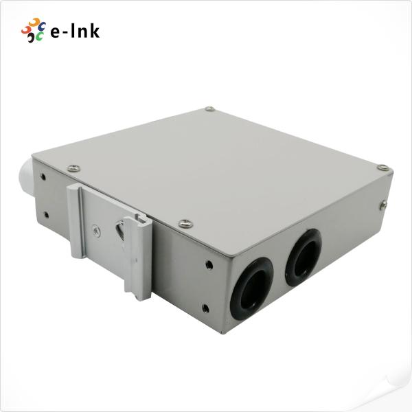6 Ports DIN-Rail Fiber Splice Box