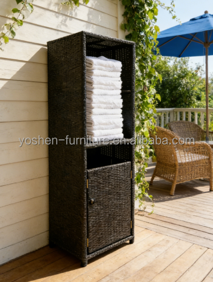 Outdoor Modern Single Hotel Towel Valet for Pool Towel Storage