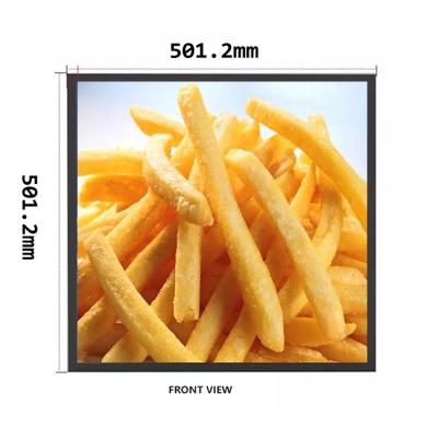 26.5 Inch Square LCD Display HD Advertising Monitor 450nits 1:1 HDMI IN Digital Display Display 250nits 1920x1920