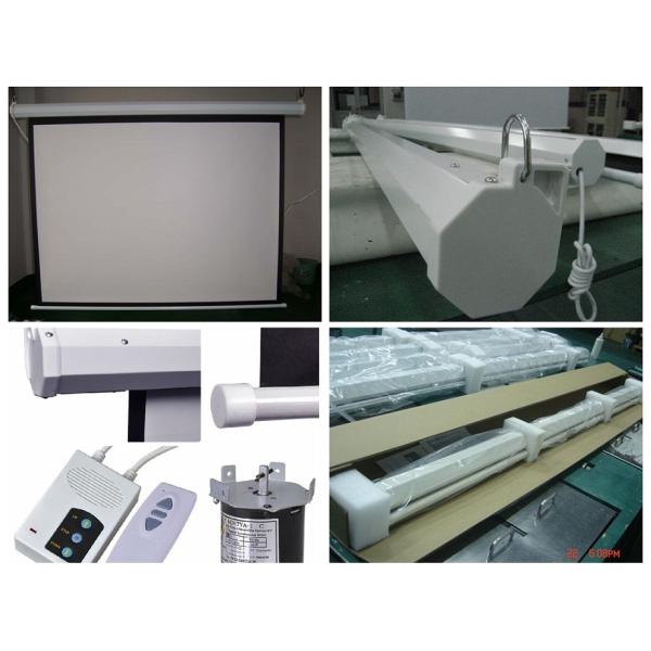 Моторизованный дюймов RF экрана репроектора удаленный 120 для конференц-зала кино