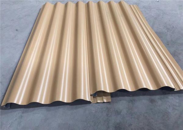 Coated 850 0.8mm ISO Stainless PPGI Corrugated Sheet color coated