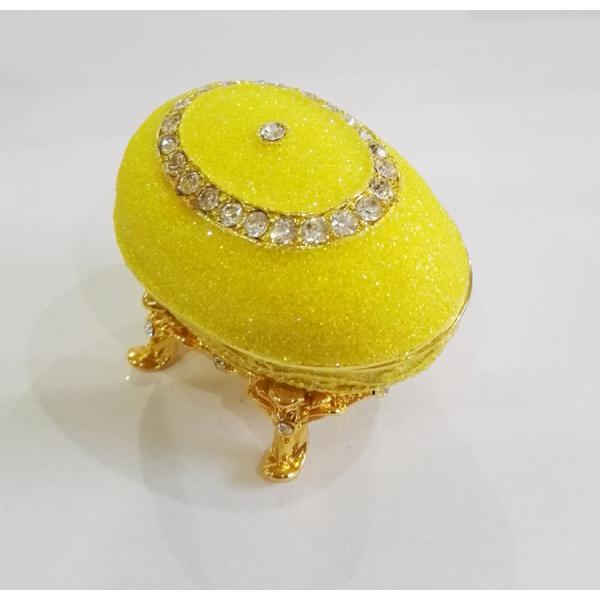 Easter egg jewelry box metal Easter egg jewelry boxes