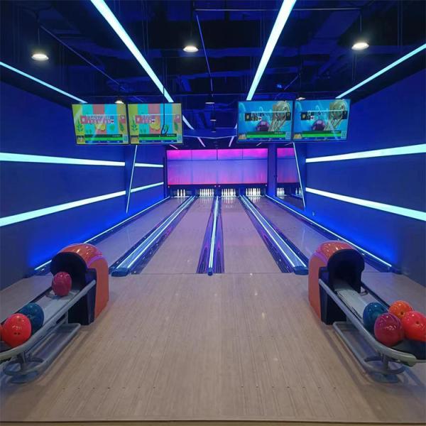 Indoor Outdoor Game Wooden Bowling Sets Skittle Game for Fitness Exercise Body