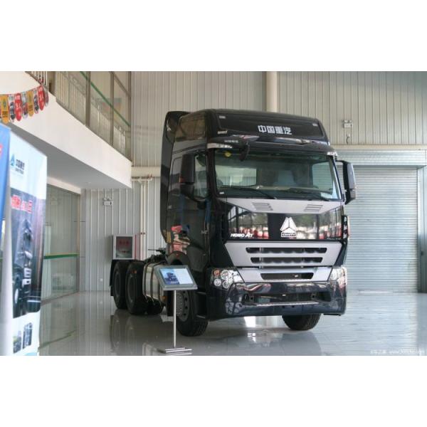 6*4 Left/Right Hand Driving Stock HOWO A7 CHG LNG Tractor Truck Head with Cruise Control