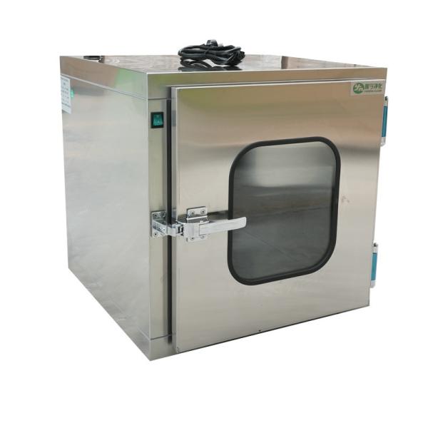 SUS304 Static Cleanroom Pass Box UV Lamp 220V Air Tight EVA Sealing
