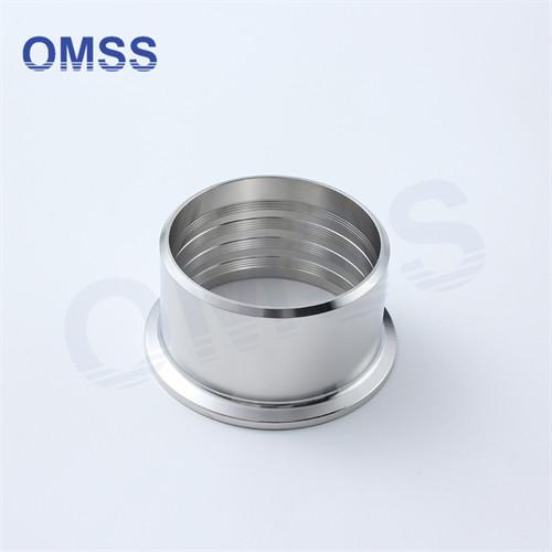 14RMP Sanitary Stainless Steel Fittings SS304 1.5 Expanding Clamped Ferrule 3A