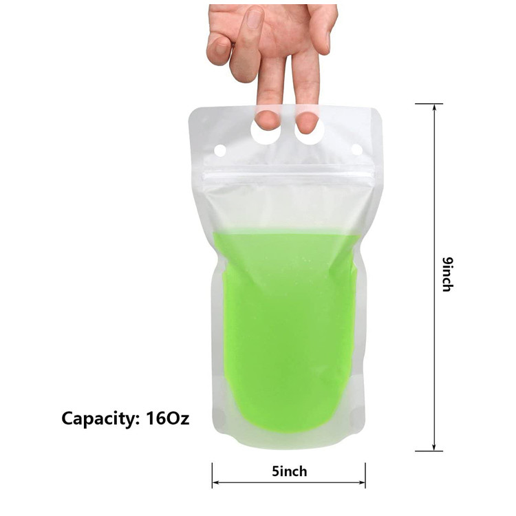 пластиковая прокатанная алюминиевая фольга 200ml стоит вверх мешок Spout для напитка сока напитка