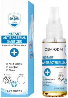 Home Alcohol Hand Sanitizer , Travel Size Hand Sanitizer Glass Bottle Box
