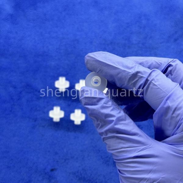 Customização 1200c Tubos de aquecimento de quartzo com flange