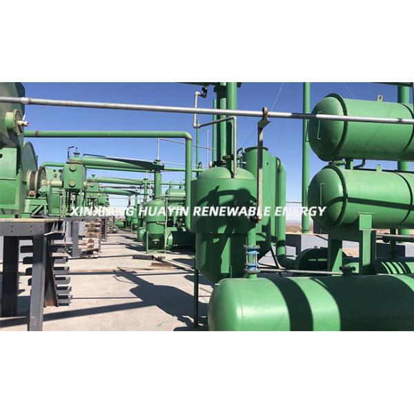 Automatic 15 Tons Waste Plastic Pyrolysis Plant Recycle Plastic To Oil Plant